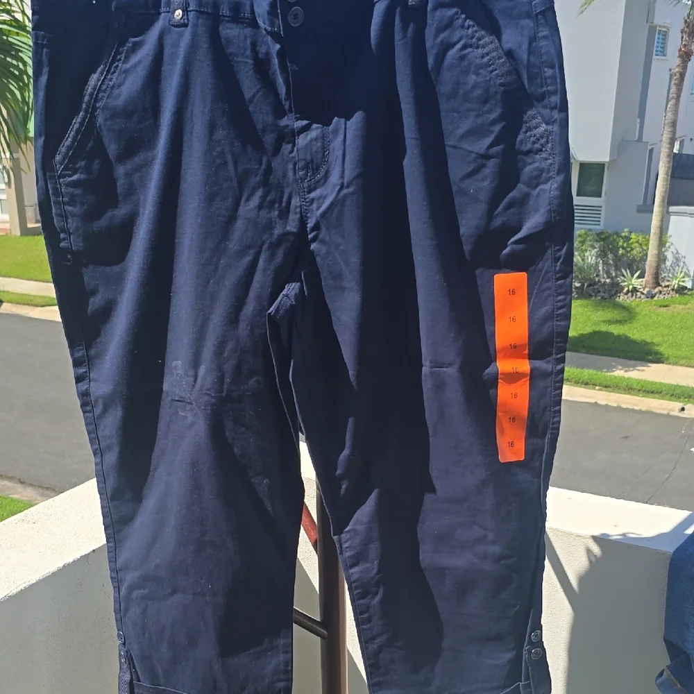 Women's Navy Blue Pants New